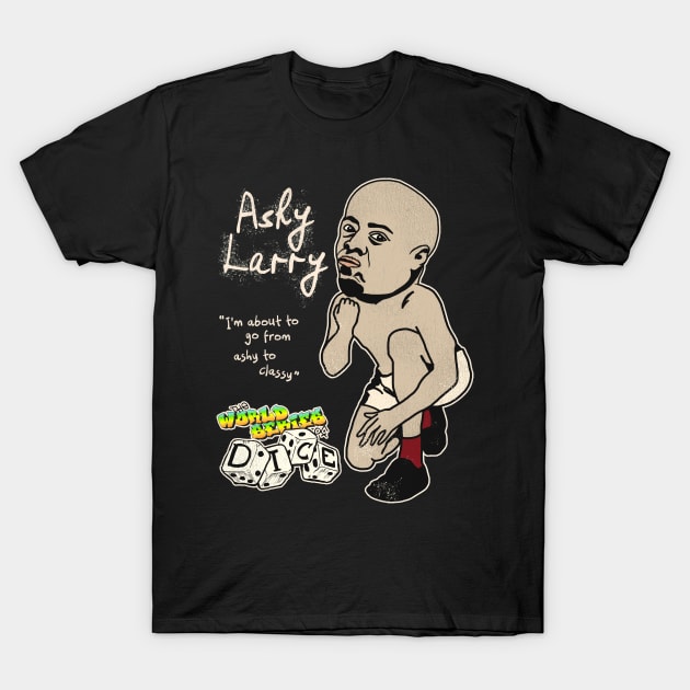 Ashy Larry T-Shirt by darklordpug